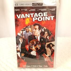 Vantage Point Movie UMD Video For PSP Sealed PG13